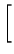 $\displaystyle \left[\vphantom{-1 - \frac{log(\epsilon)}{log(r-1)} }\right.$