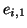 $ e_{i,1}$