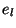 $ e_{l}$