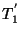 $ T_{1}^{'}$