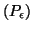 $ (P_{\epsilon})$