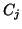 $ C_{j}$