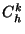 $ C_{h}^{k}$