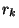 $ r_{k}$