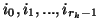 $ i_{0},i_{1},...,i_{r_{k}-1}$
