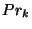 $ Pr_{k}$